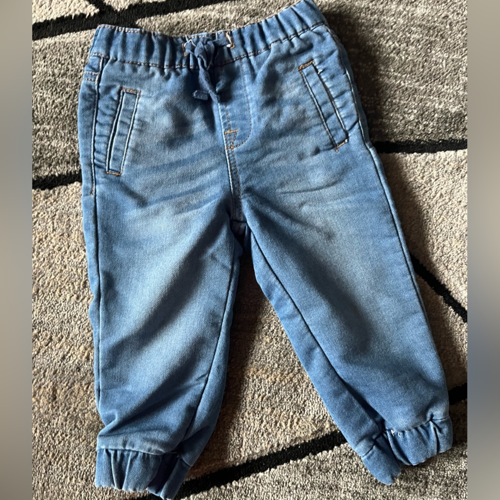 7 for all man kind lined very soft denim size 18 months